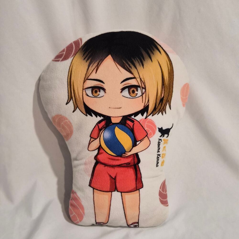 Haikyuu!! Kenma Kozume 12 Inch Anime Plushie Pillow Nekoma Volleyball Chibi